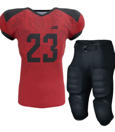 Men's American Football Uniform-Breathable Short Sleeve