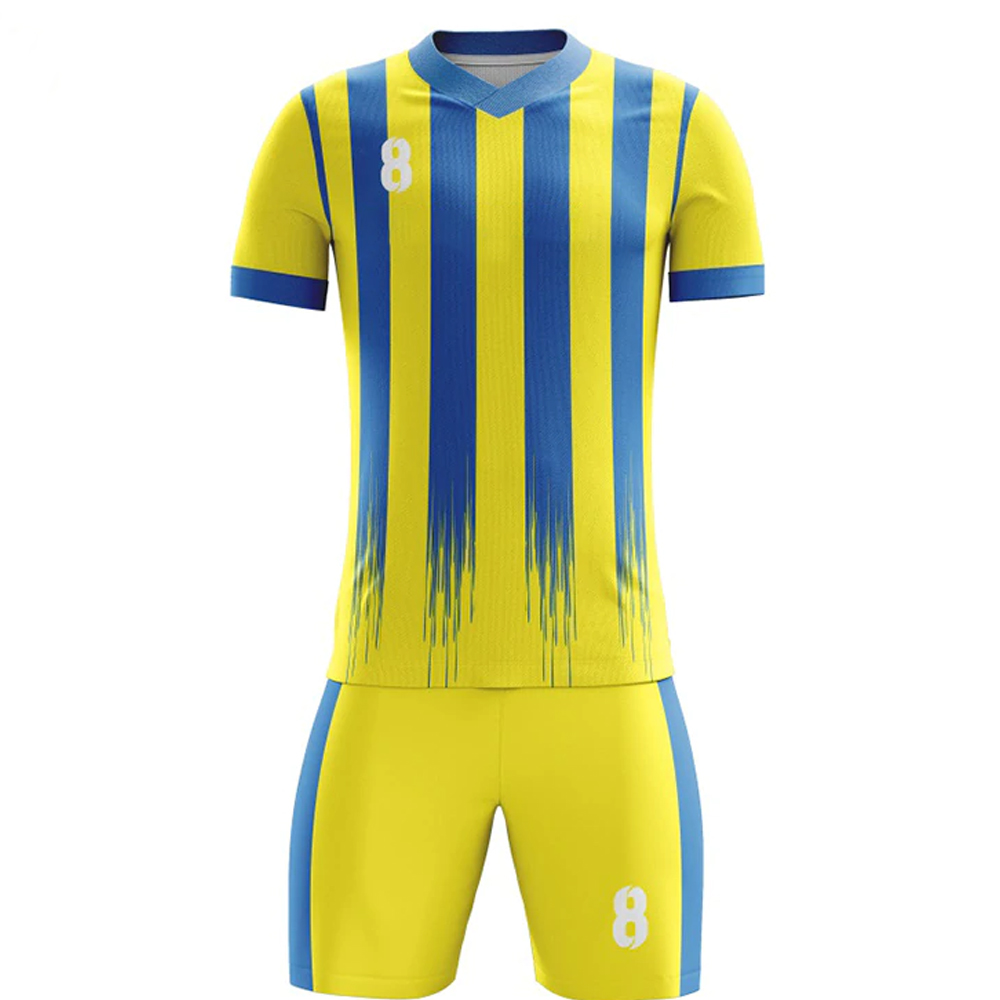Customizable Soccer Uniform Set – Wholesale Team Kits (100% Polyester)