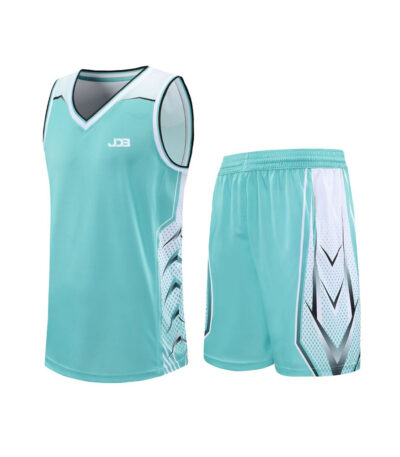 Quick Dry Summer Sleeveless Men Basketball Uniform Sets