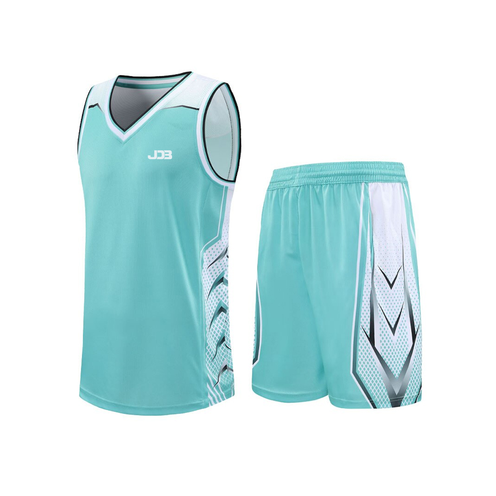Quick Dry Summer Sleeveless Men Basketball Uniform Sets