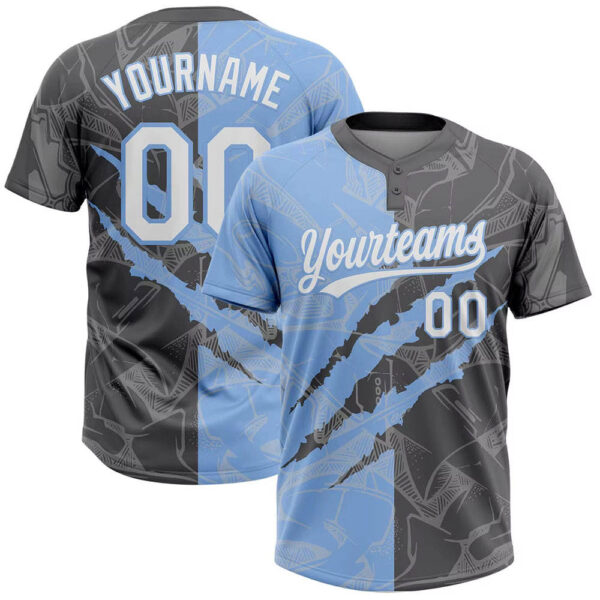 Dry Sports Baseball Top Training Uniform Bulk Order Professional Custom Logo Men Softball Jersey High 2